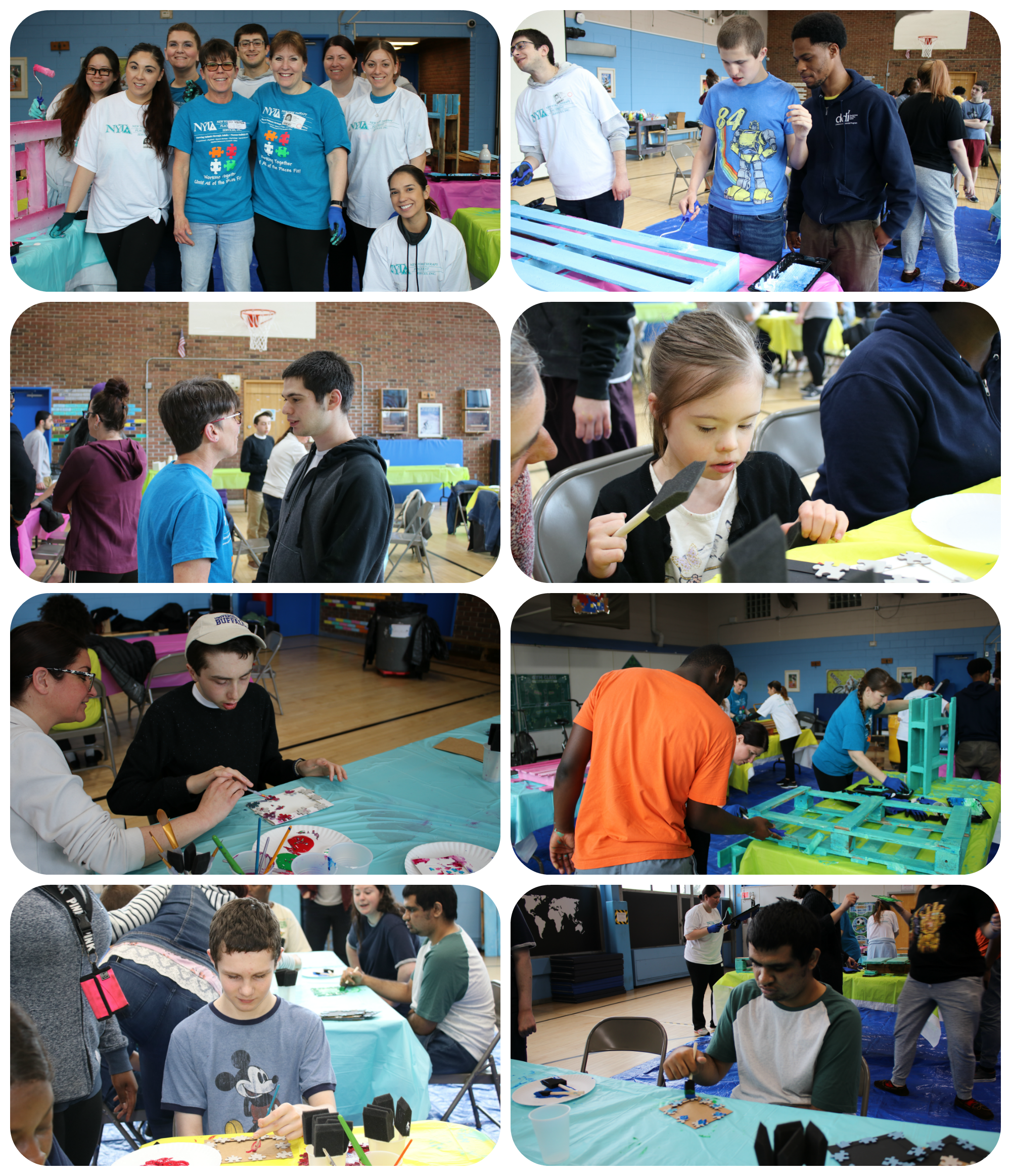 Collage from CRP spring fling