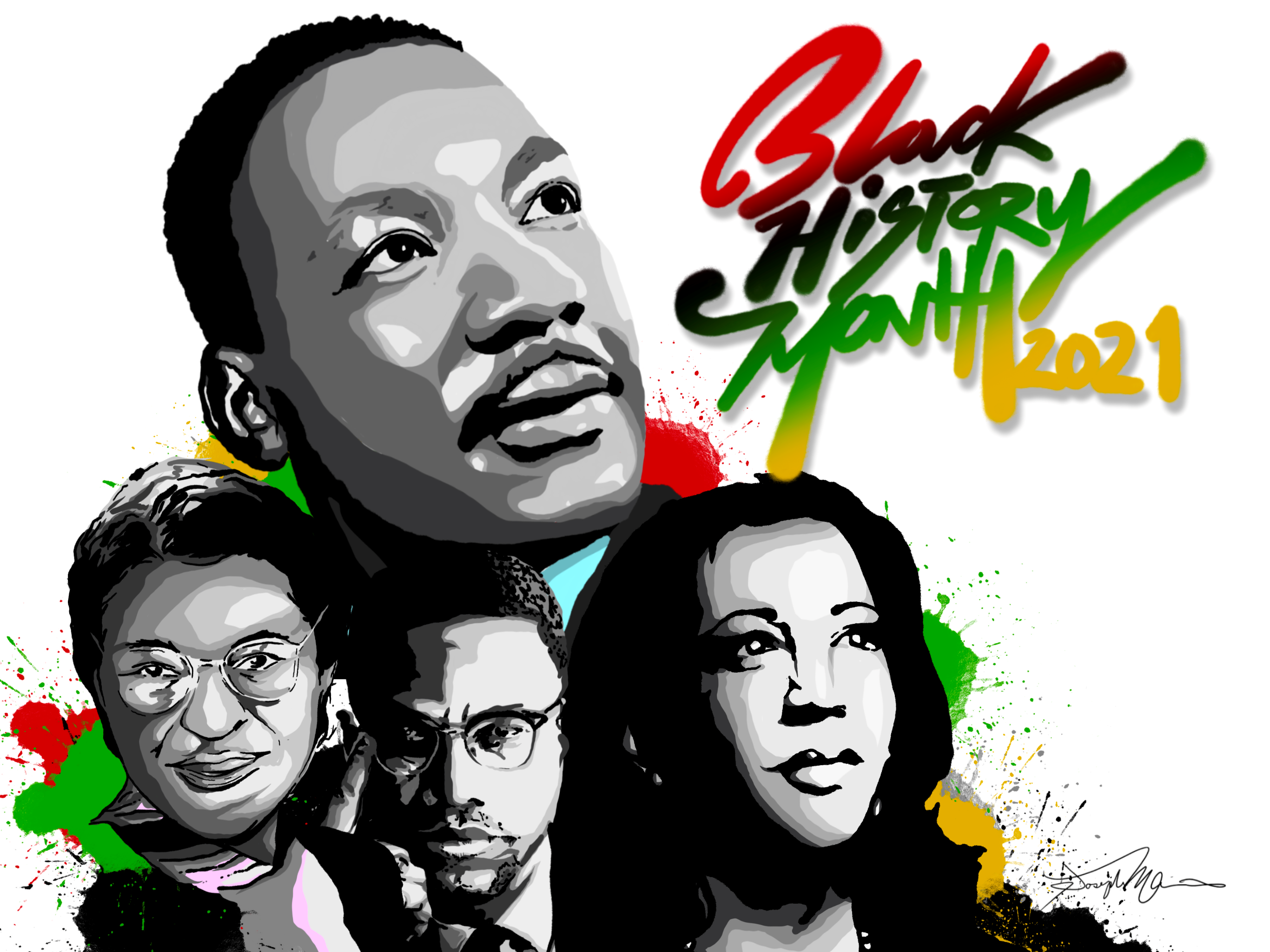 Black History Month 2021 artwork