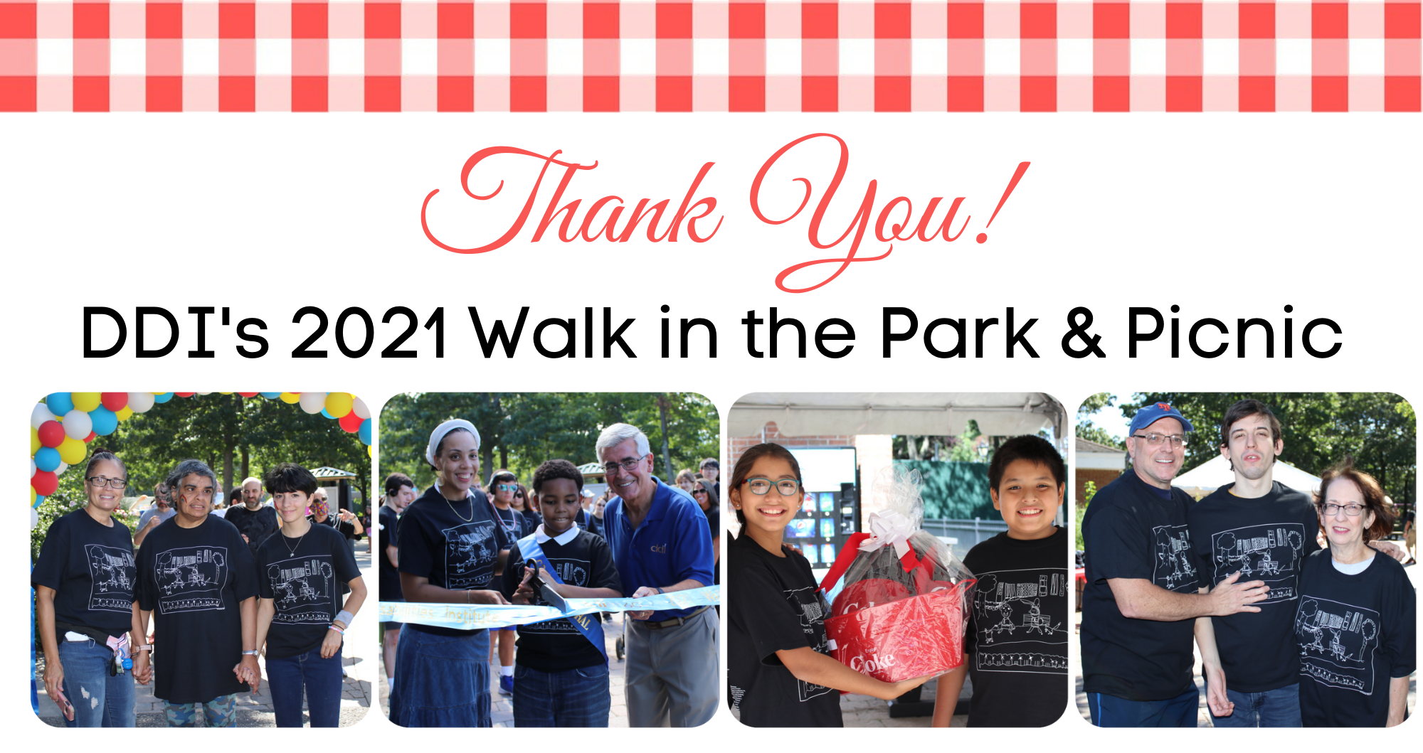 Thank you for your support at the 2021 Walk in the Park & Picnic
