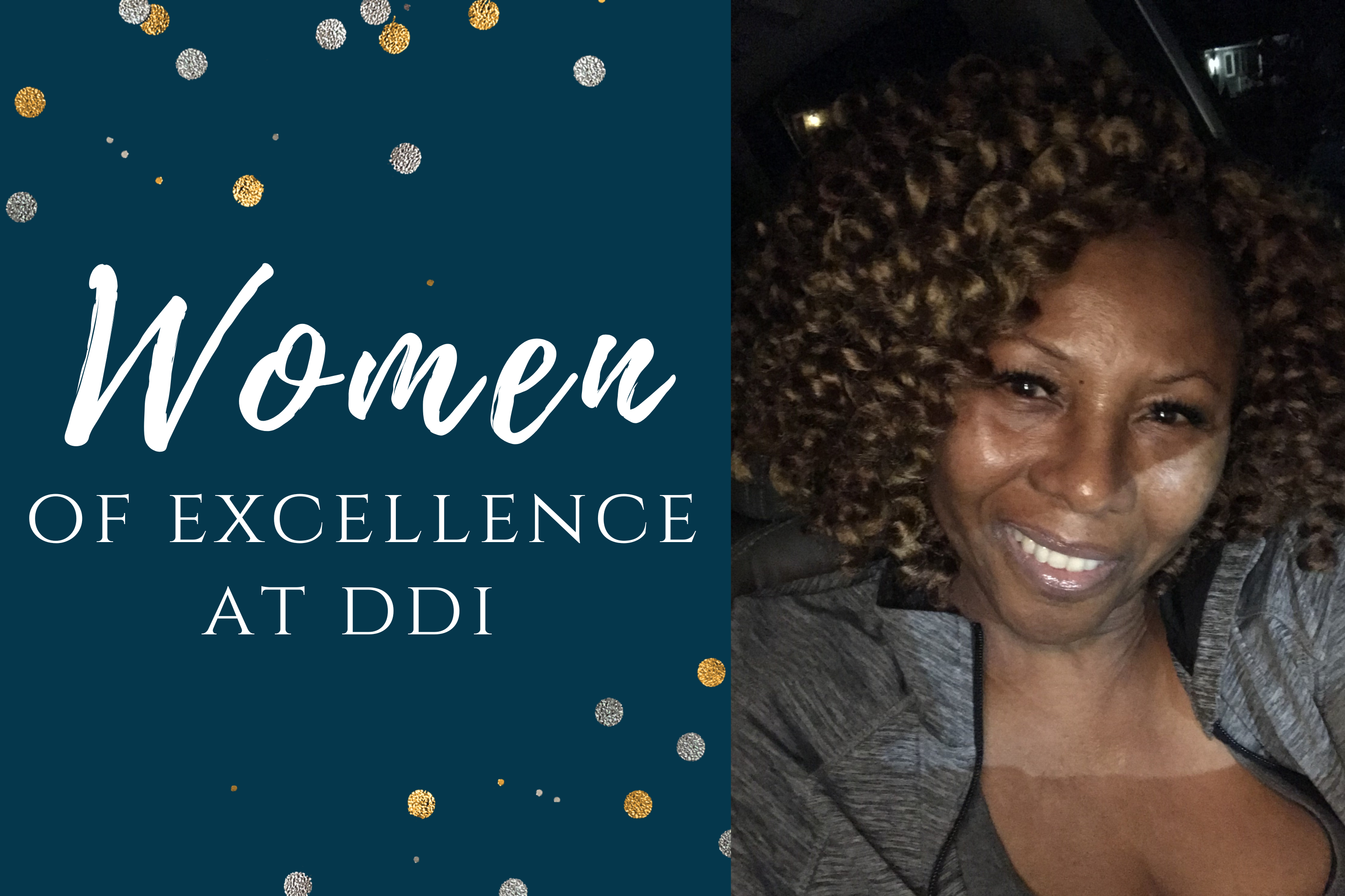 Women of Excellence at DDI-Angela Sandy