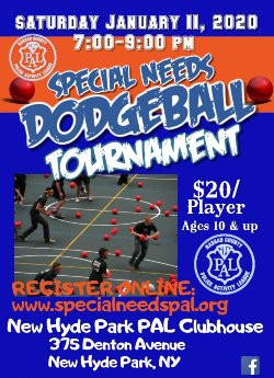 Dodgeball flyer